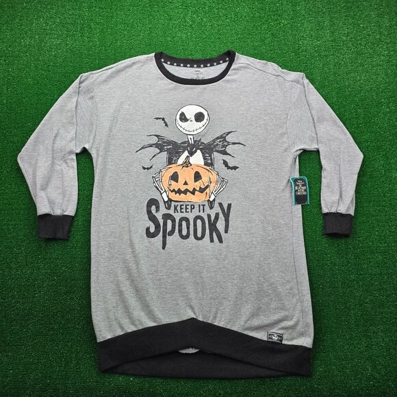 Disney Nightmare Before Christmas Sleep Shirt Unisex XL Keep It Spooky Halloween - Picture 1 of 10